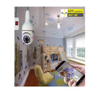 Câmera panorâmica 360 °, gravador de vídeo, zoom alto, IP, 1080p