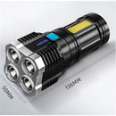 Lanterna Tatica Recarregavel Mais Forte Do Mundo Sitio Led A188