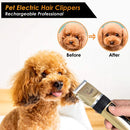 Máquina de cortar cabelo para cães, aparador de cabelo para animais de estimação/gato/cachorro/coelho) conjunto de barbeador para corte de cabelo PetsFader