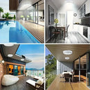 Luminária Solar de Teto LED IP65 para Jardim