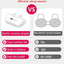 Ruído elétrico e dispositivo anti-ronco, Micro azul e branco, Smart Sleep Apnea Stop, Ronco Aid, Stopper, Smart EMS Pulse Sound