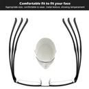 Vidros progressivos Multifocais da leitura para óculos do computador do escritório do negócio, anti lente presbiopic clara azul