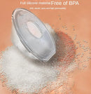 Coletor de leite materno de silicone com escala wearable anti derramamento almofadas de mama protetor de dor de mamilo maternidade amamentação