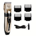 Kit Aparador de Pêlos Elétrico Pet Precision Clippers, Perfeito para Higiene Profissional em Casa, Ideal para Cães e Gatos