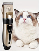 Kit Aparador de Pêlos Elétrico Pet Precision Clippers, Perfeito para Higiene Profissional em Casa, Ideal para Cães e Gatos