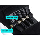 1 par de almofadas estabilizadoras de joelho de potência de atualização 2025, 3 molas poderosas joelheiras para homens e mulheres, suporte respirável para agachamentos