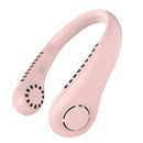 Bladaless Pendurado Pescoço Ventilador Mãos Livres USB Mini Ventilador De Verão Viajando Esportes Ao Ar Livre Ventiladores Portátil Recarregável Cabeça Ventilador