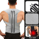 Ajustável Unisex Postura Corrector Brace, Correcção Corcunda Belt, Stop Slouching,Back Alignment e Clavícula Suporte