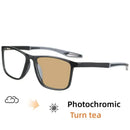 Óculos fotocromáticos anti-luz azul, ultraleve, para miopia, negócios masculinos, visão próxima, esportes ao ar livre, mudança de cor