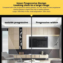 Vidros progressivos Multifocais da leitura para óculos do computador do escritório do negócio, anti lente presbiopic clara azul