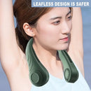 Bladaless Pendurado Pescoço Ventilador Mãos Livres USB Mini Ventilador De Verão Viajando Esportes Ao Ar Livre Ventiladores Portátil Recarregável Cabeça Ventilador