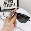 Óculos fotocromáticos anti-luz azul, ultraleve, para miopia, negócios masculinos, visão próxima, esportes ao ar livre, mudança de cor