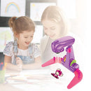 Prancheta de projeção multifuncional para crianças, Brinquedos para crianças, Desenho projetor brinquedos, Puzzle, Graffiti