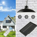 Lustre Solar LED Duplo com Controle Remoto e IP65