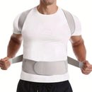 Ajustável Unisex Postura Corrector Brace, Correcção Corcunda Belt, Stop Slouching,Back Alignment e Clavícula Suporte