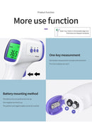 Pistola de temperatura frontal portátil infravermelha, Termômetro sem contato, Pistola de temperatura doméstica, 1pc