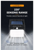 Lâmpada de parede solar LED com sensores de movimento PIR, luz impermeável, iluminação exterior, decoração do pátio, jardim, cerca, Path Lights, moderno