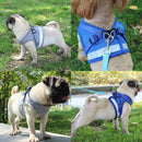 Conjunto de arnês e coleira para cães de estimação, segurança reflexiva, para cães pequenos e médios, colete, cinta peitoral para cachorros, acessórios para animais de estimação