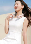 Bladaless Pendurado Pescoço Ventilador Mãos Livres USB Mini Ventilador De Verão Viajando Esportes Ao Ar Livre Ventiladores Portátil Recarregável Cabeça Ventilador