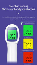 Pistola de temperatura frontal portátil infravermelha, Termômetro sem contato, Pistola de temperatura doméstica, 1pc