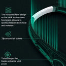 Bladaless Pendurado Pescoço Ventilador Mãos Livres USB Mini Ventilador De Verão Viajando Esportes Ao Ar Livre Ventiladores Portátil Recarregável Cabeça Ventilador