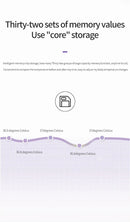 Pistola de temperatura frontal portátil infravermelha, Termômetro sem contato, Pistola de temperatura doméstica, 1pc