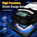 Dinamômetro digital de mão, treinador de força de aperto, testador eletrônico, tela lcd usb, exercício, casa, escola, testador de aderência