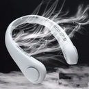 Bladaless Pendurado Pescoço Ventilador Mãos Livres USB Mini Ventilador De Verão Viajando Esportes Ao Ar Livre Ventiladores Portátil Recarregável Cabeça Ventilador