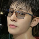 Óculos fotocromáticos anti-luz azul, ultraleve, para miopia, negócios masculinos, visão próxima, esportes ao ar livre, mudança de cor