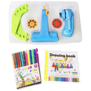 Prancheta de projeção multifuncional para crianças, Brinquedos para crianças, Desenho projetor brinquedos, Puzzle, Graffiti
