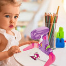 Prancheta de projeção multifuncional para crianças, Brinquedos para crianças, Desenho projetor brinquedos, Puzzle, Graffiti