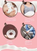 Coletor de leite materno de silicone com escala wearable anti derramamento almofadas de mama protetor de dor de mamilo maternidade amamentação