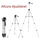 Tripé altura ajustavel Universal Portátil Profissional Telescópico Para Câmera Gopro Celular Smartphone Fotografia Vídeos 3110