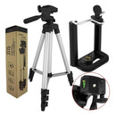Tripé altura ajustavel Universal Portátil Profissional Telescópico Para Câmera Gopro Celular Smartphone Fotografia Vídeos 3110